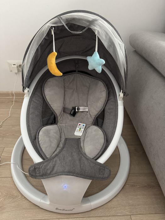Leagan electric EvoSmart multifunctional pentru bebelusi