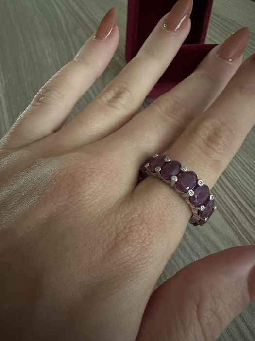 Inel rubin natural 7 ct