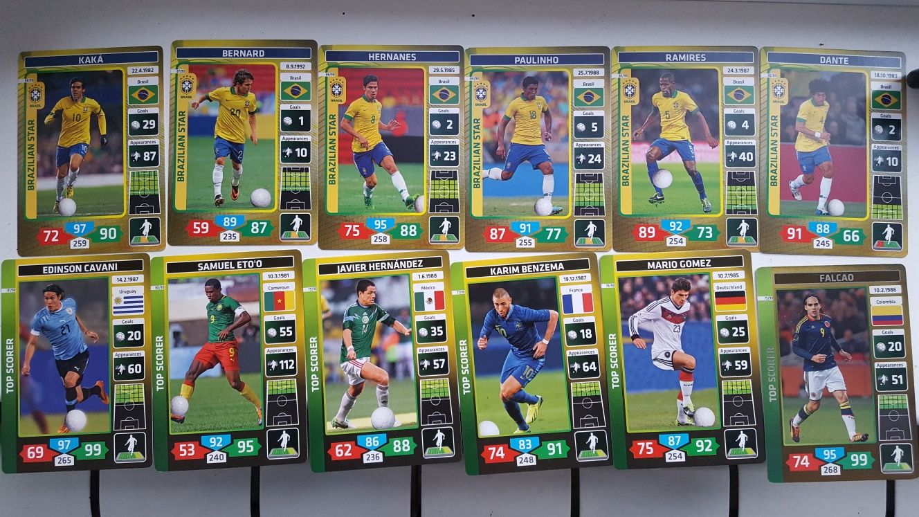 Cartonase Topps / Panini vedete