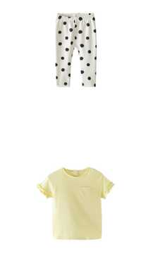 Vând colanți + tricou fetite Zara, mărimea 92 și 98