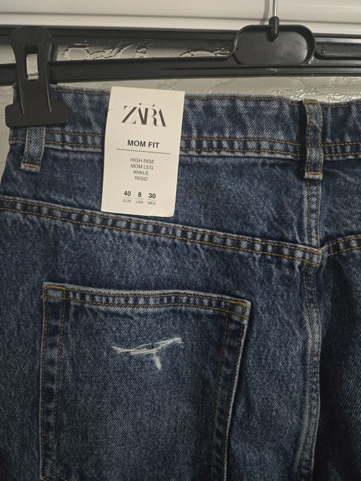 Zara mom fit дънки