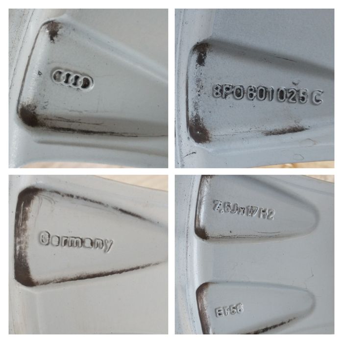 Jante pe 17 Audi A3 - 8P ( 2005-2012 ) Model S-line Originale Audi