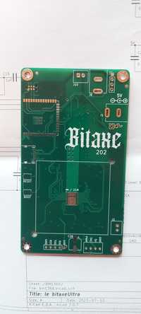 Placa de Baza Mini Asic Bitaxe Ultra BM1366 500 GHs Bitcoin Solo Miner