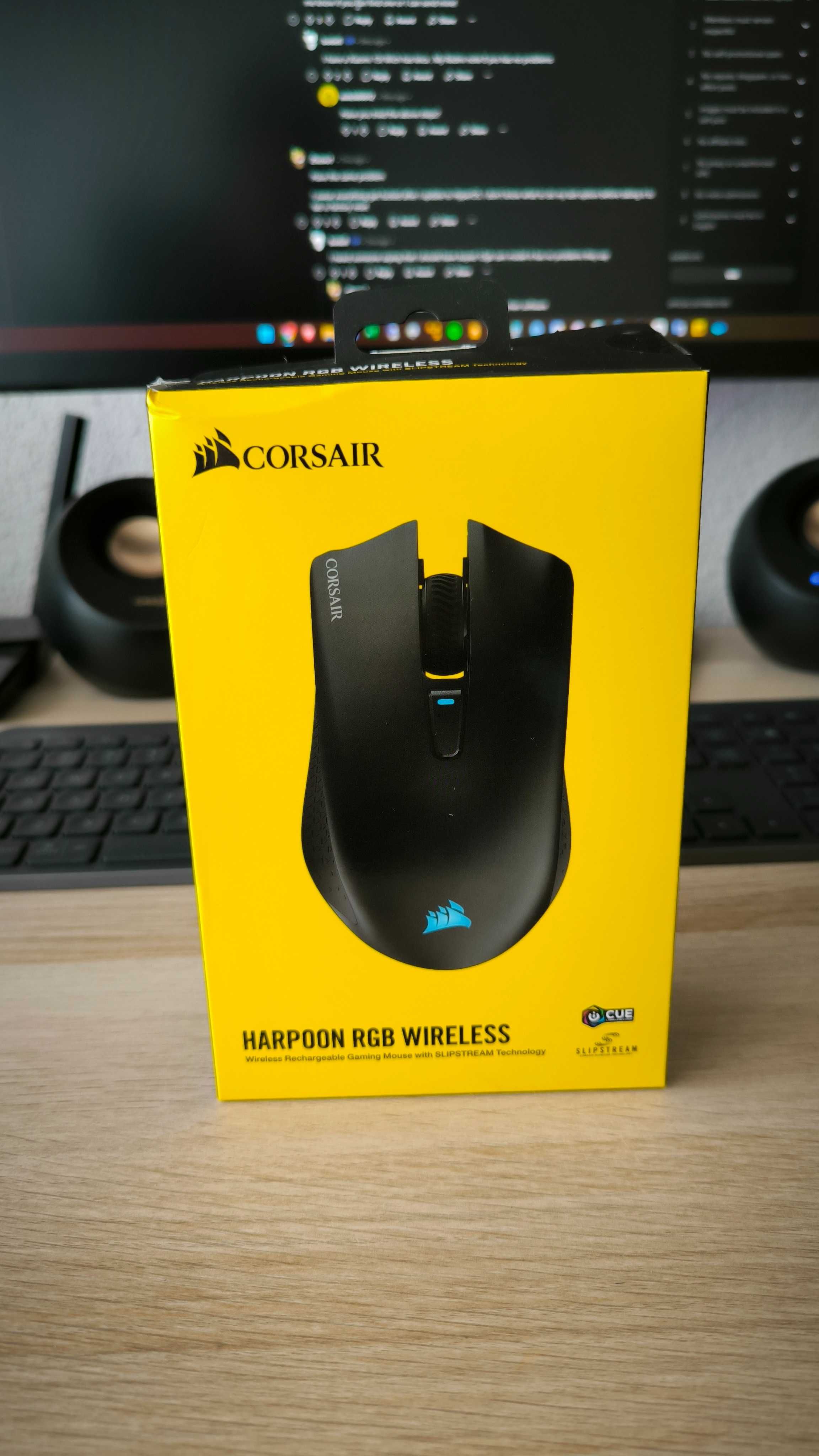 Гейминг мишка Corsair Harpoon RGB Wireless