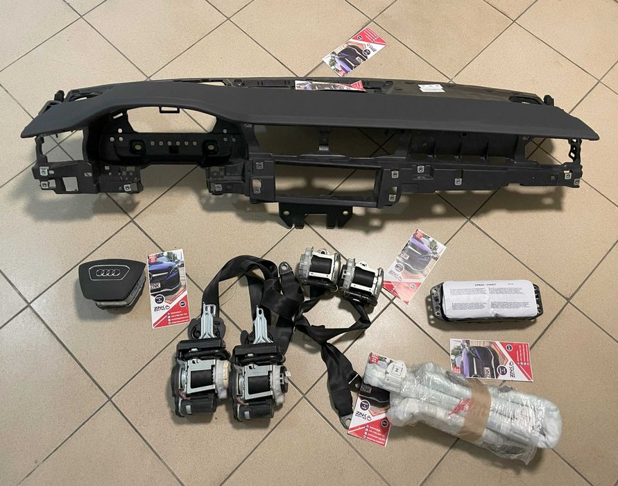 AUDI A6 C8 kit airbag - plansa bord HUD cusatura - centuri siguranta