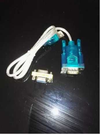 Кабел от usb към rs232, мъжки, женски, преходник, рс232