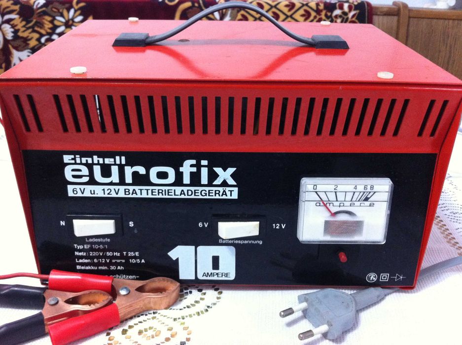 Redresor Hanseatic 6-12V 10Amp/Einhell Eurofix 6-12V 10Amp Germany
