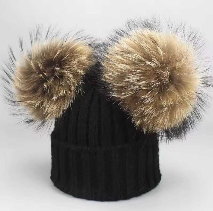 Зимни шапки, естествен косъм, Колан Avin, Alessa
