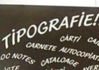 Tipărim pliante alb negru