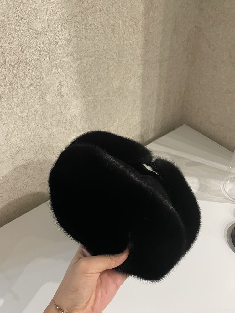 Норковая шапка на зиму новая