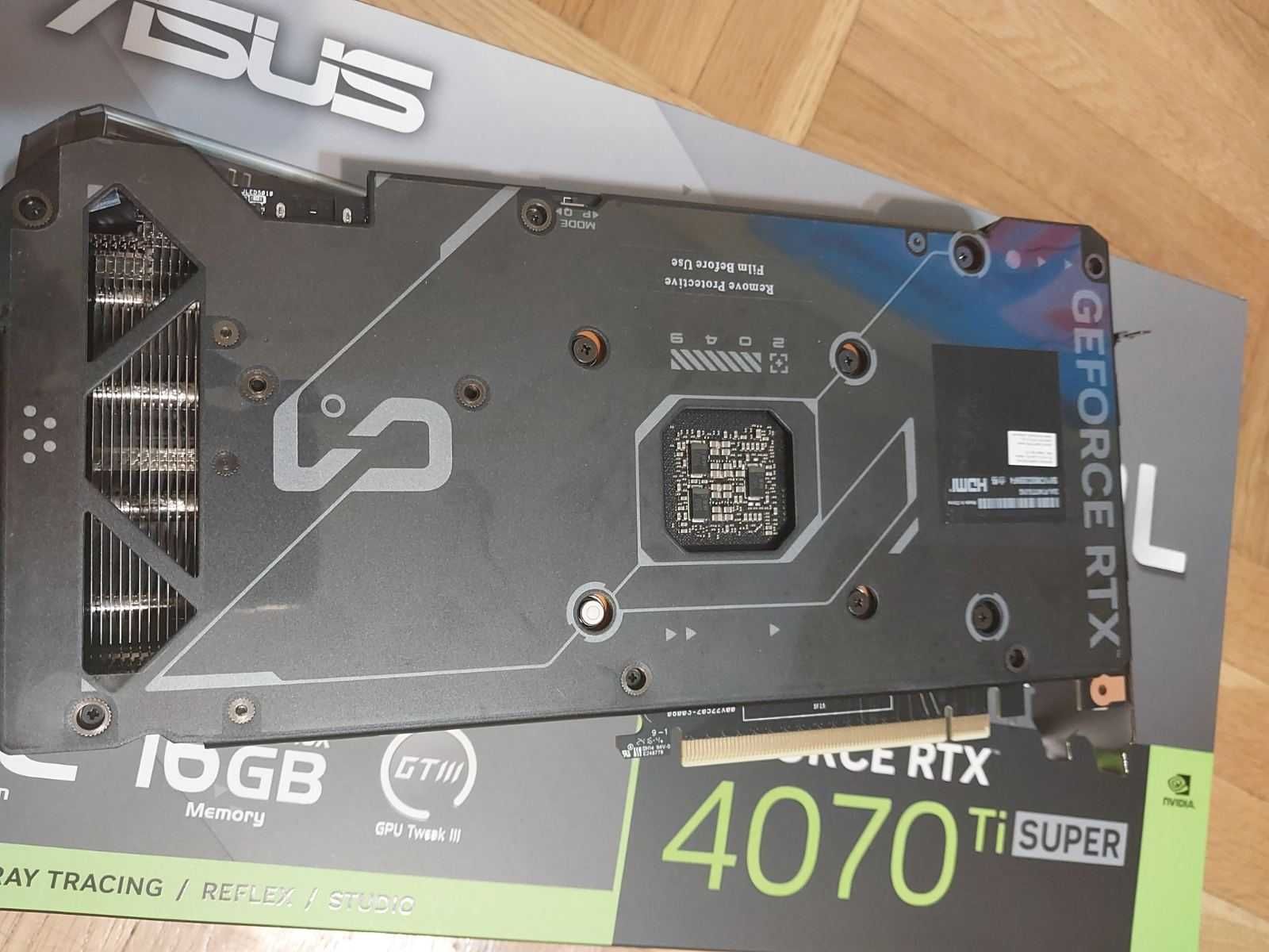 Asus Dual RTX 4070Ti Super 16GB видео карта