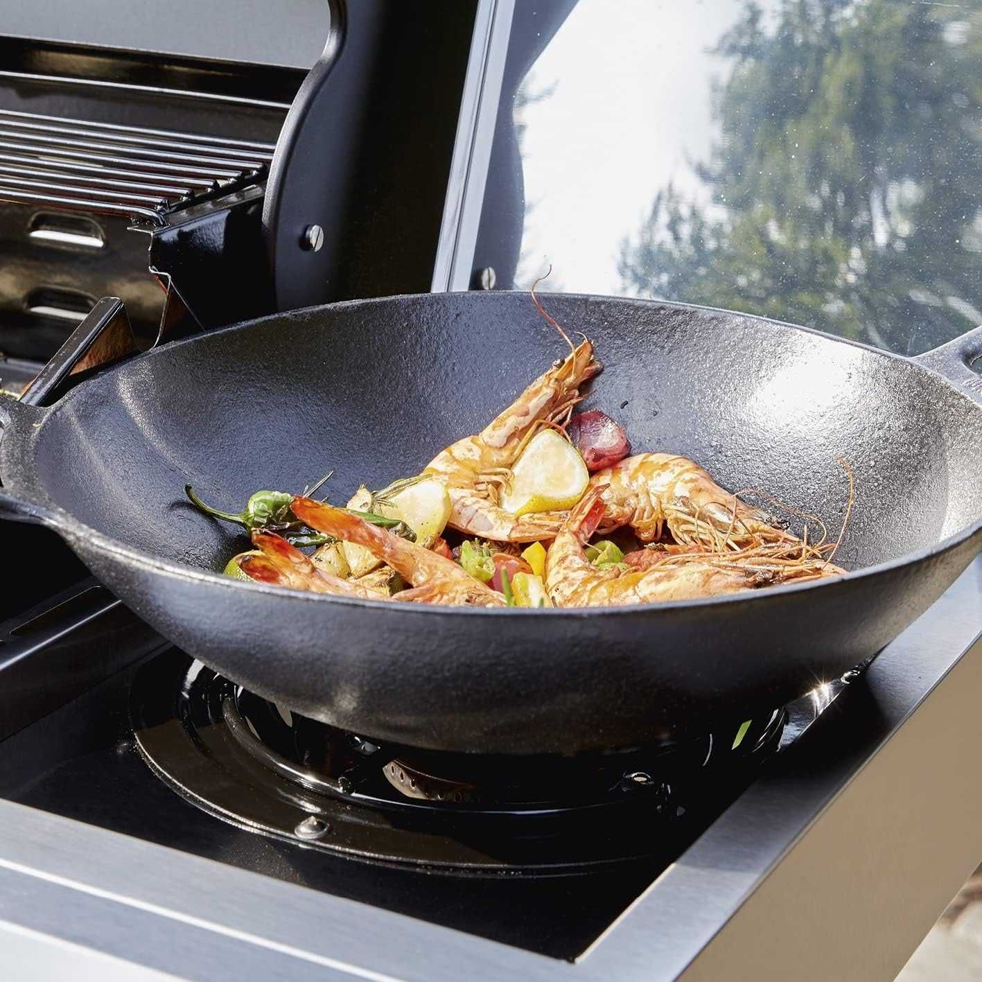 Газово барбекю REXON PTS 4.1 BLACK  4 горелки + котлон