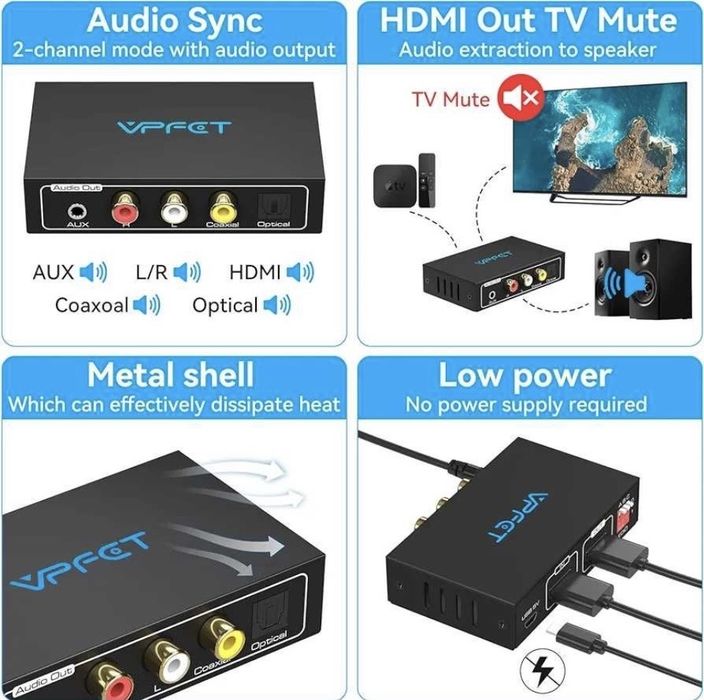 Vând audio hdmi extractor