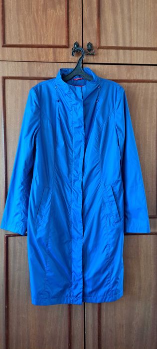 Плащ       синий
