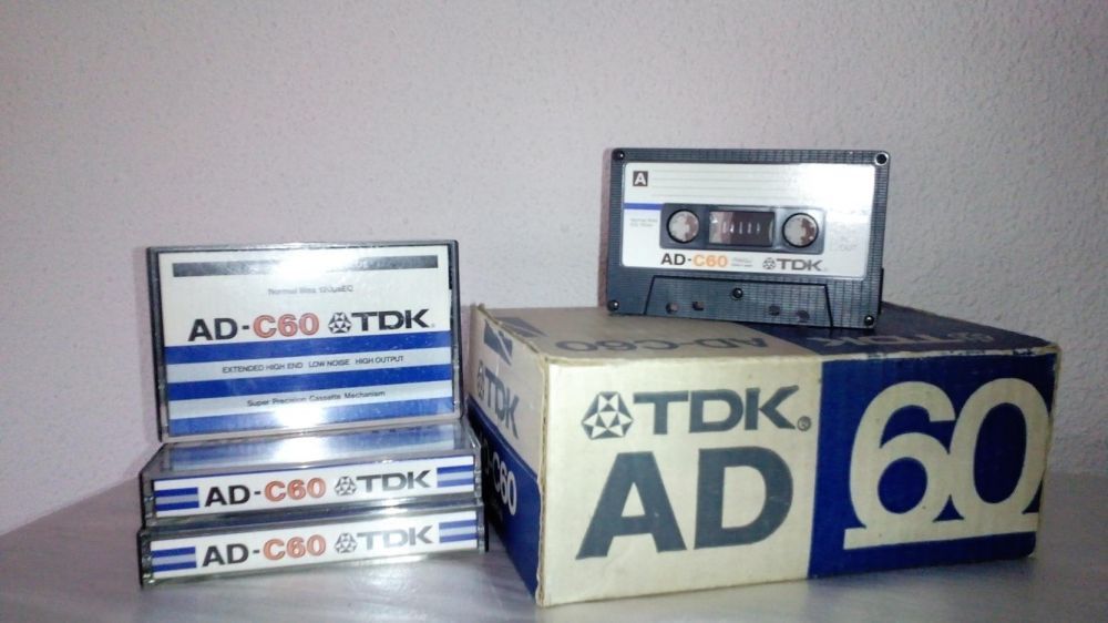 TDK AD 60 min vintage audio.