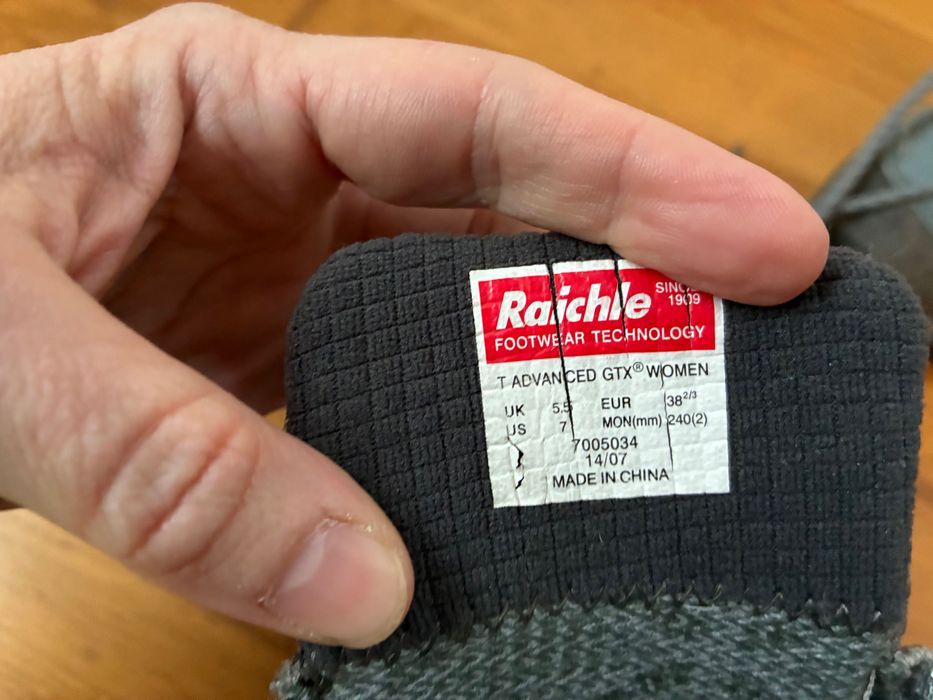 Ghete de munte Mammut 38