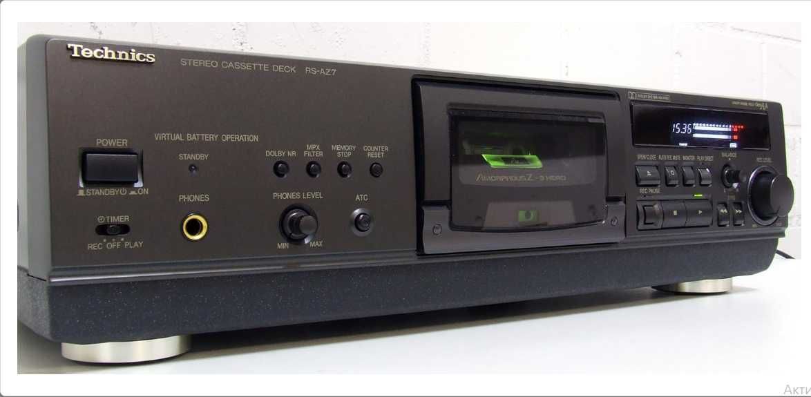 «Technics SL—PG440A», декa «Technics RS—AZ7», кaccеты
