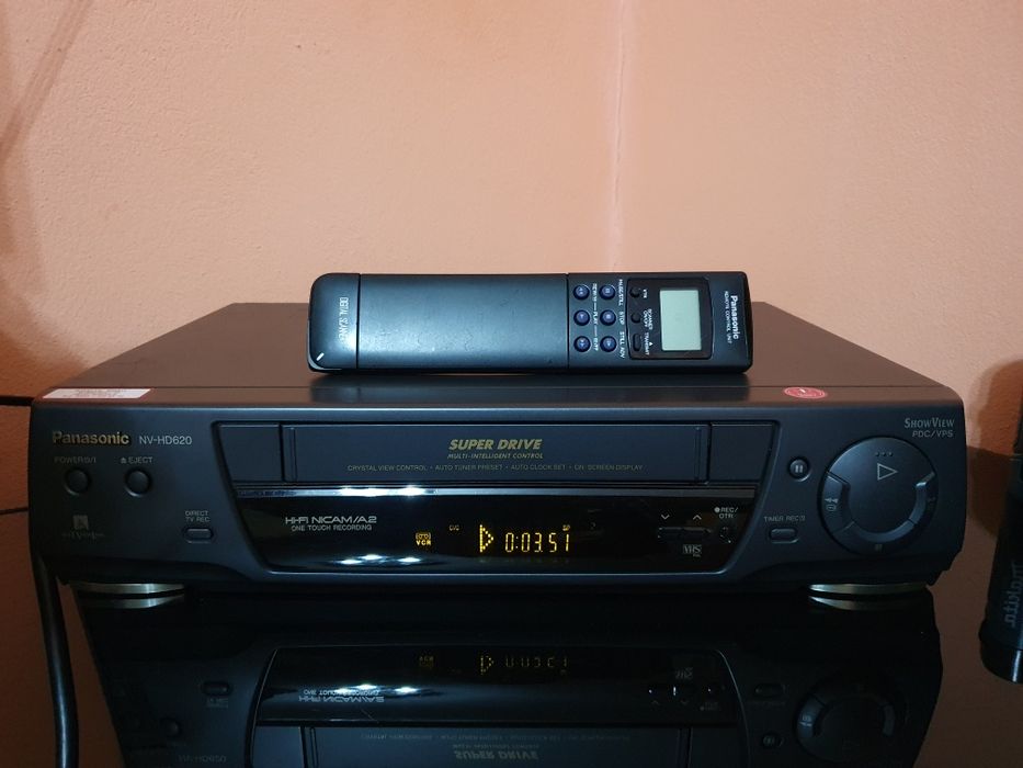 Jvc HR-s6900 s-vhs & Panasonic nv-hd620