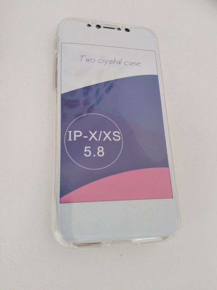 Vand husa iphone XS MAX,protectie fata/spate,nou nouta,