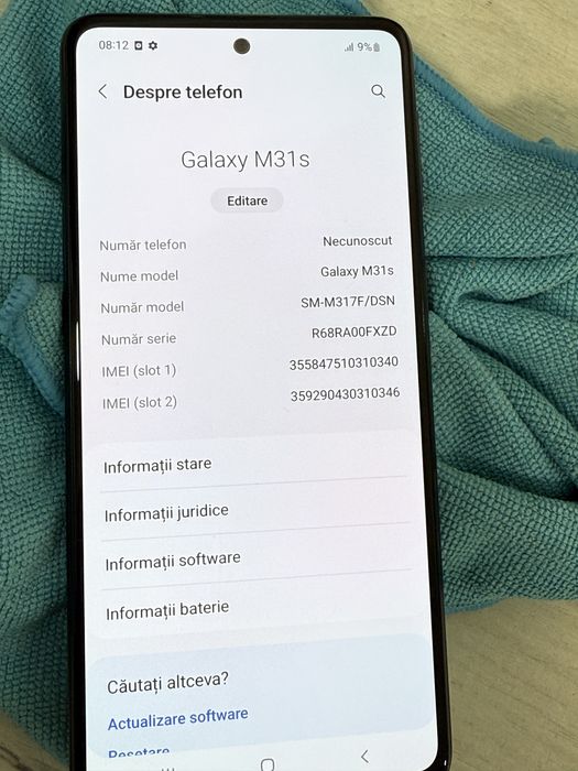 Samsung Galaxy M31s stare impecabila !