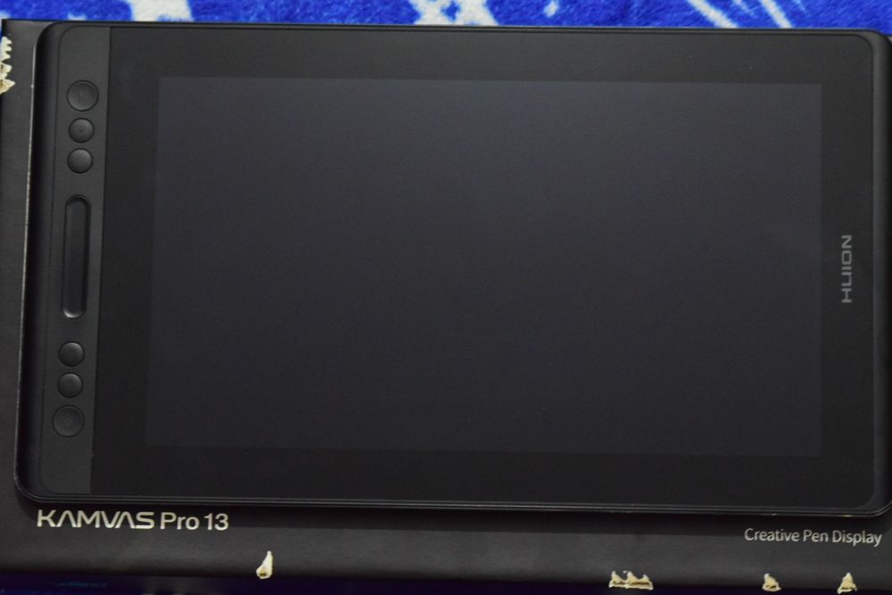 Tabletă grafică Huion Kamvas 13 pro + mănușă desen antifrecare