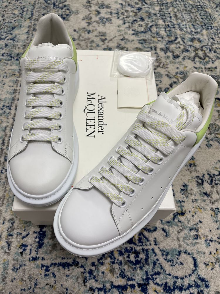 Alexander McQueen White Acid 43