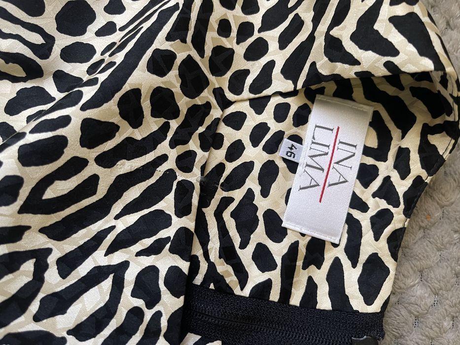 IVANA made italy rochie matase naturala