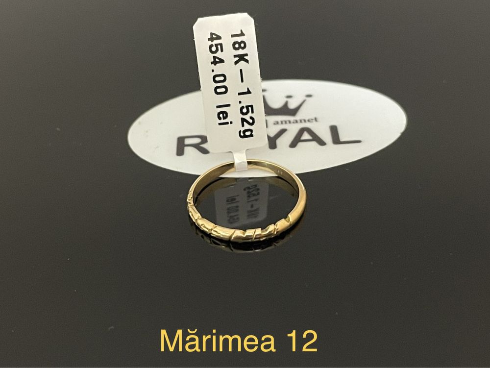 Bijuteria Royal CB : Inel dama aur 14k 1,52gr Marime 12