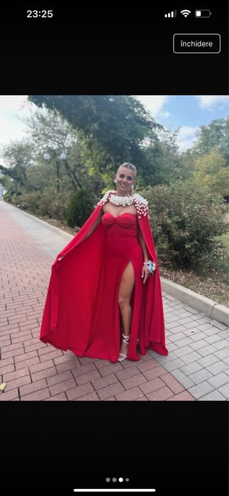 Rochie rosie nasa