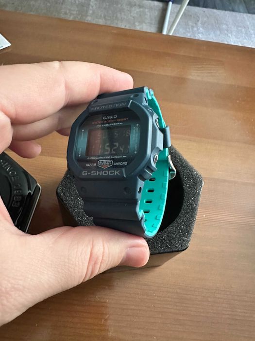 Casio G-Shock DW-5600CC-2 Camouflage – Ediție Albastră Rară