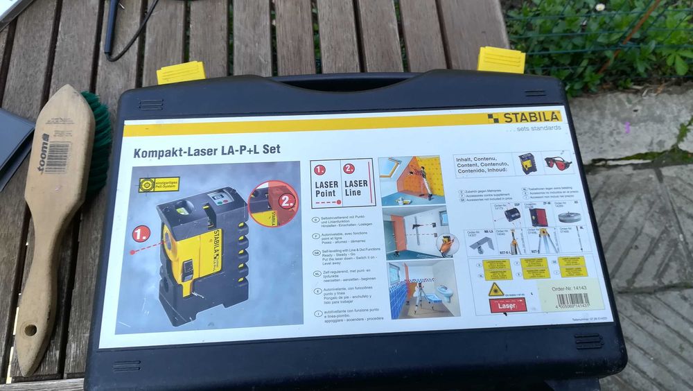 Лазерен нивелир Stabila Compact Laser with Point Function