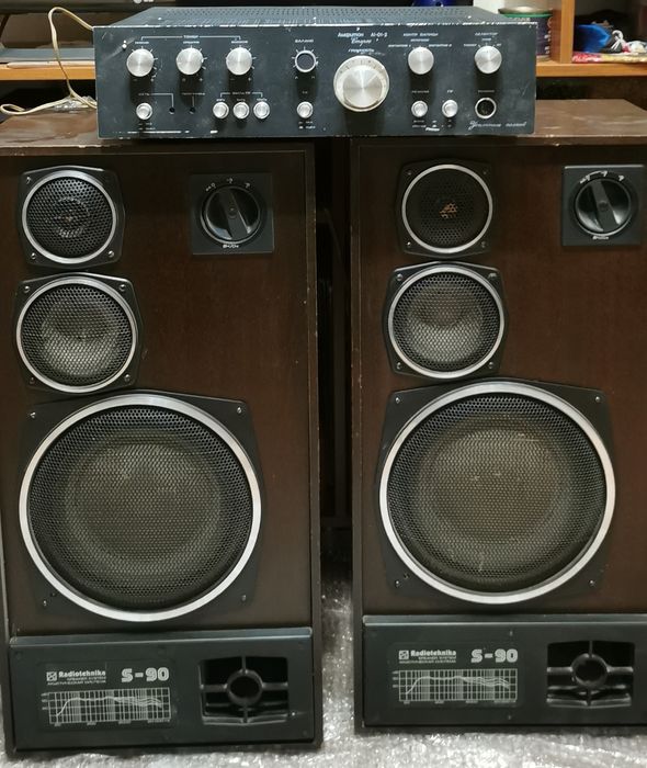 Колонки и усилитель