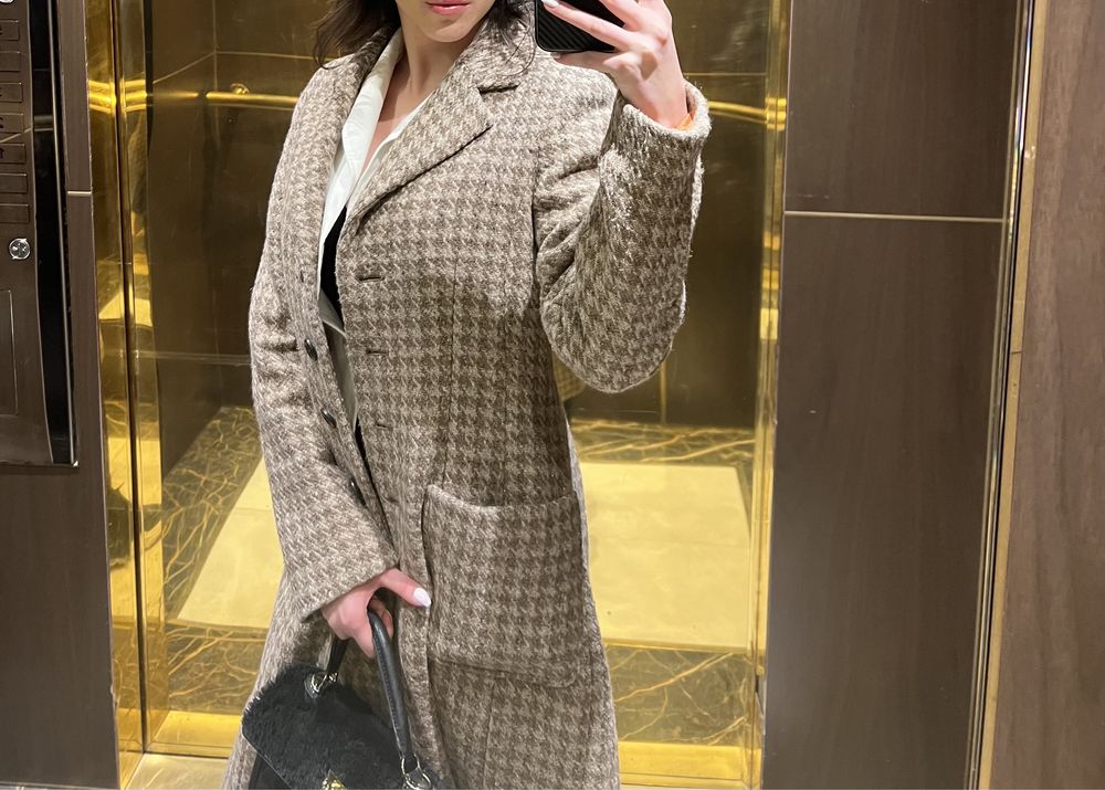 Палта Alpaca с естествен косъм лисица и палто zara