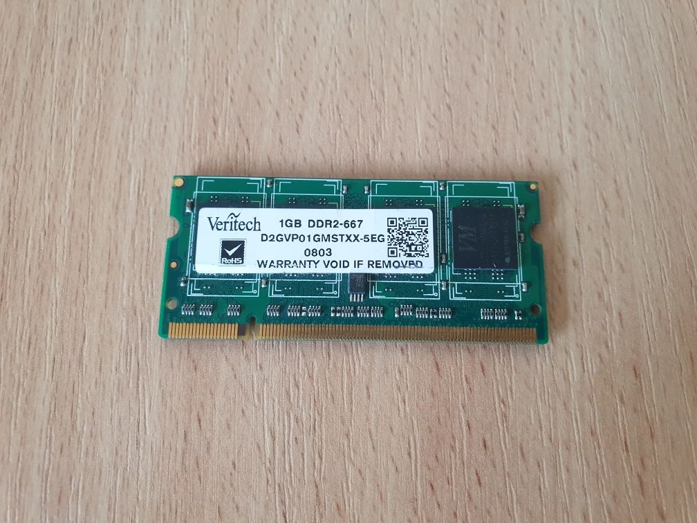 Memorii ram laptop 1Gb 2Gb 4Gb DDR 2 diverse modele