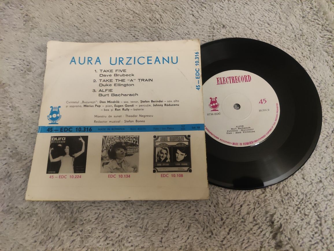 Disc vinil Aura Urziceanu