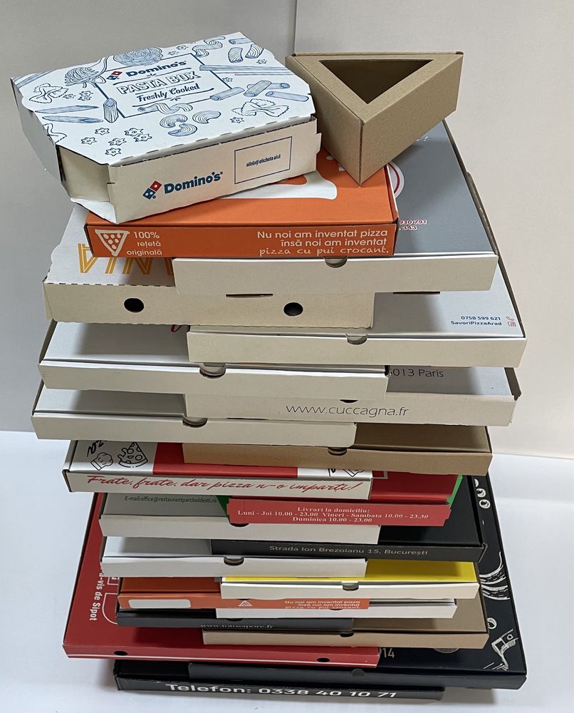 Cutii pizza & delivery personalizate