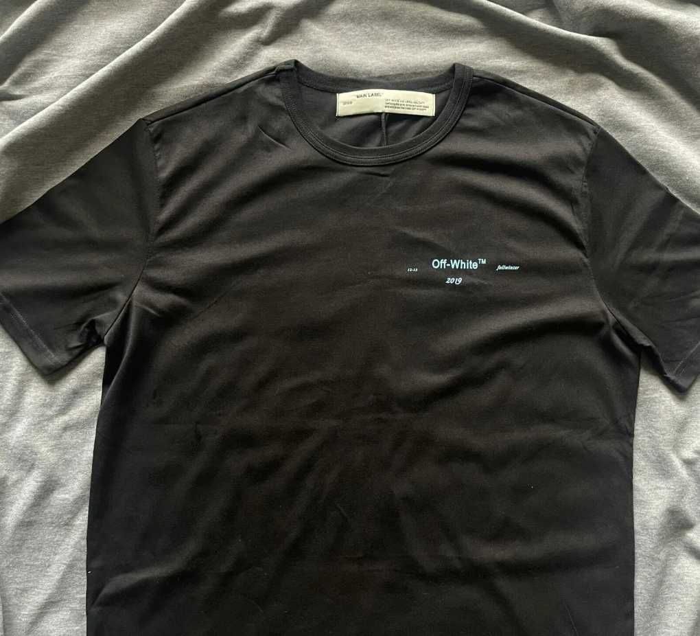 OFF WHITE мъжки тениски в черно
