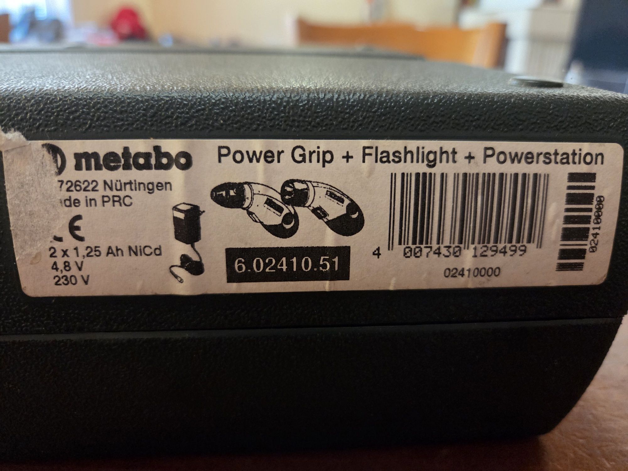 Винтоверт,Metabo Power grip + Flashlight