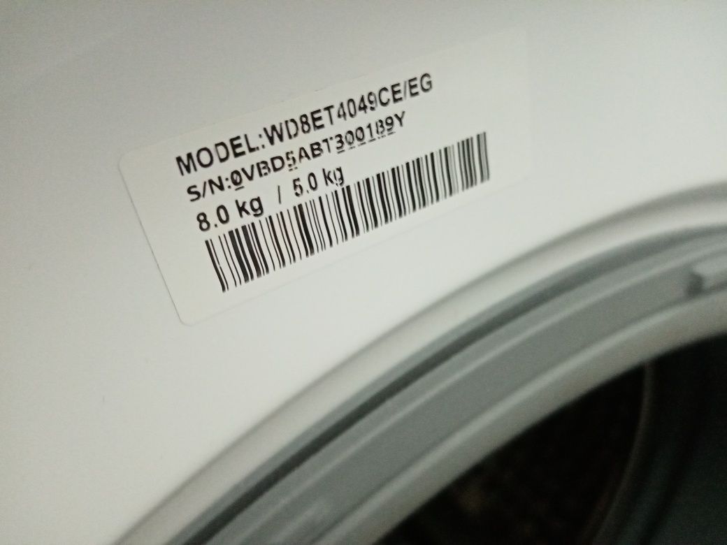 Mașina de spălat Samsung cu uscator 8/5 kg