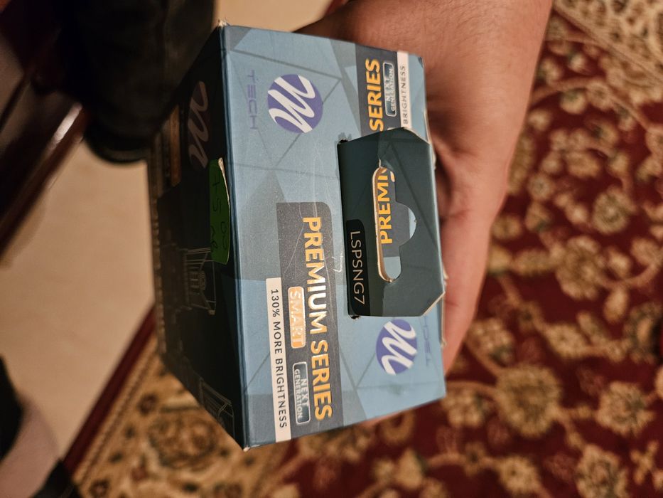 Чисто нови лед полски крушки h7