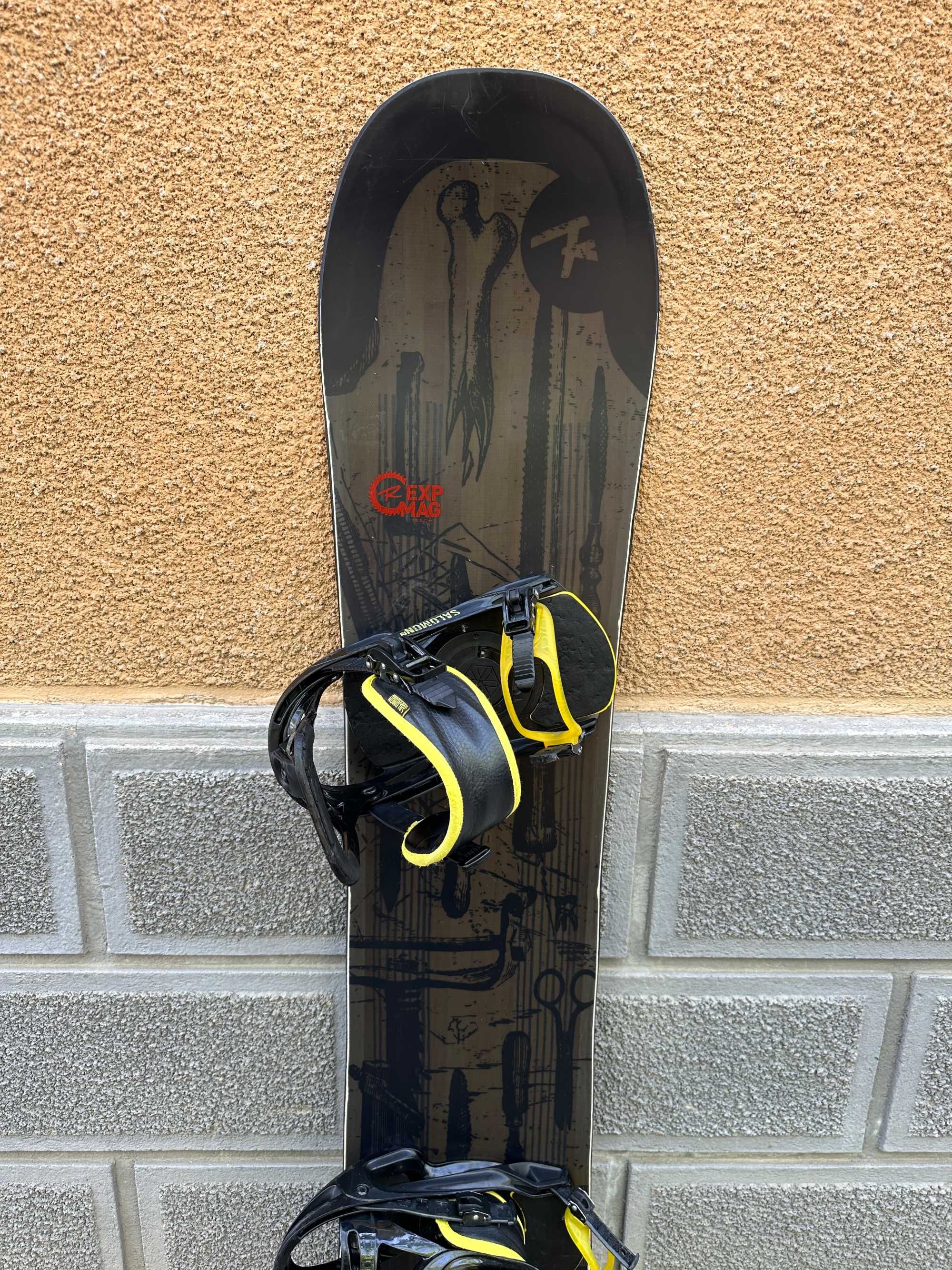 placa snowboard rossignol exp mag L155