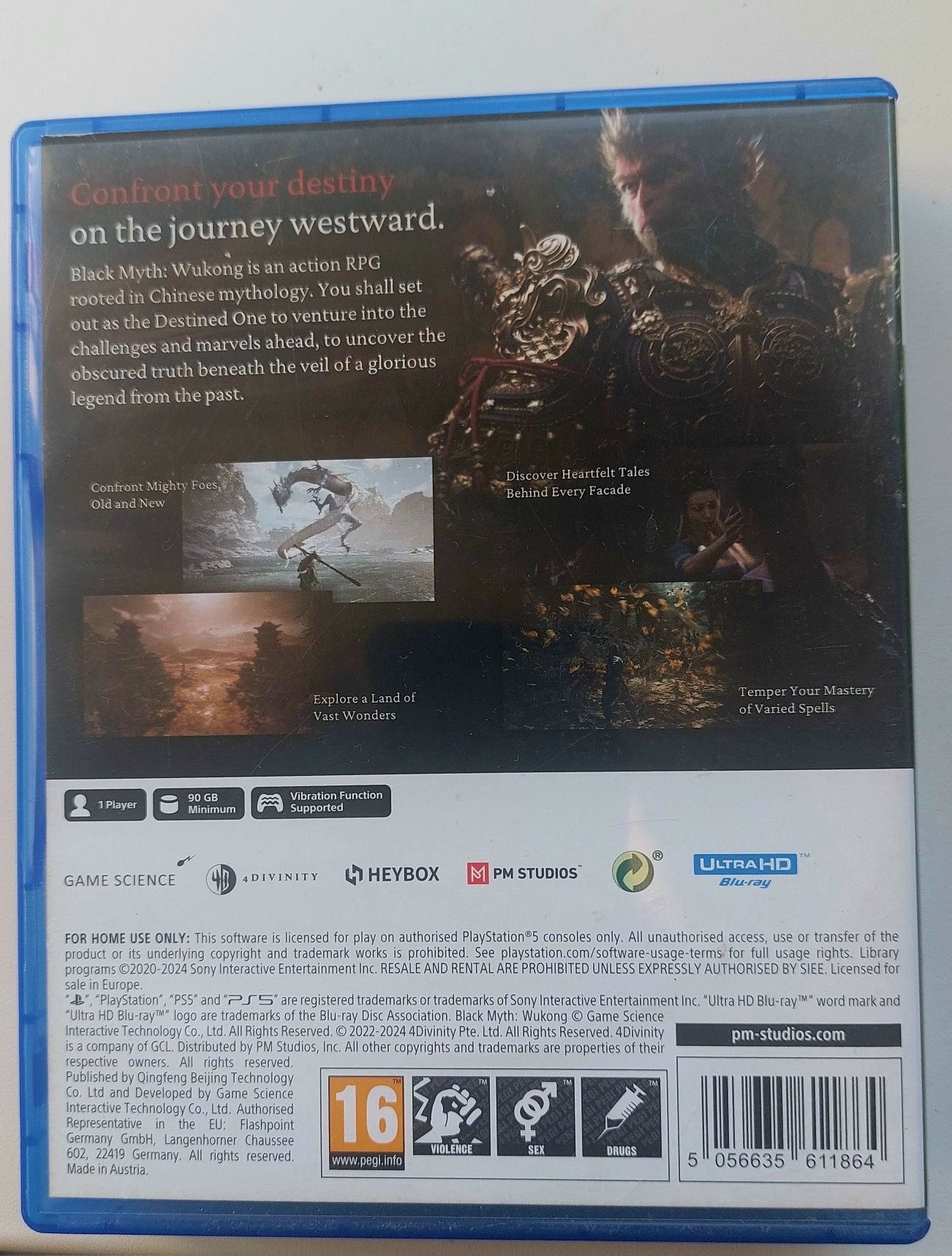 Продам диски Black Myth: Wukong
