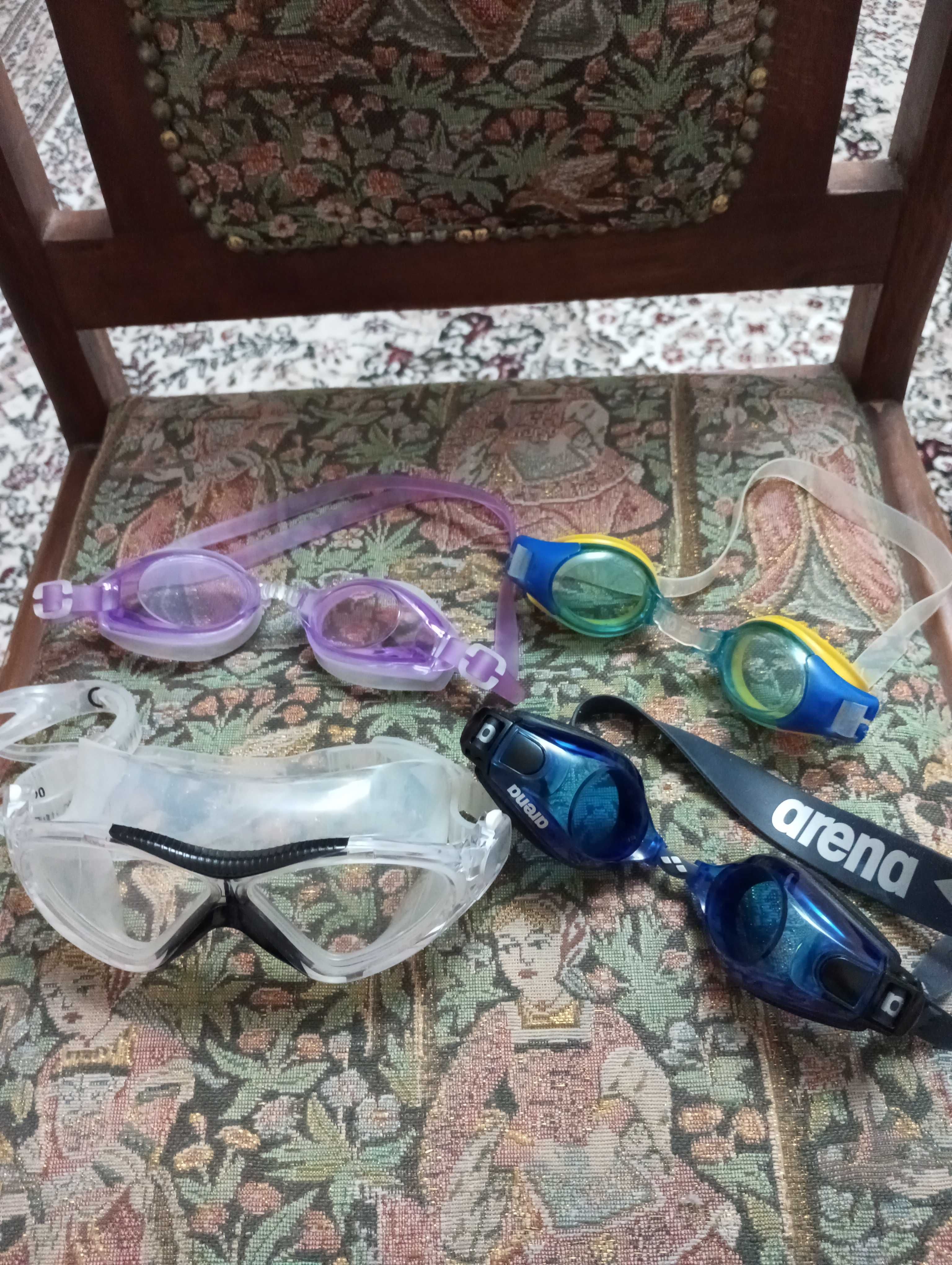 Продам маску и очки для плавания,недорого
