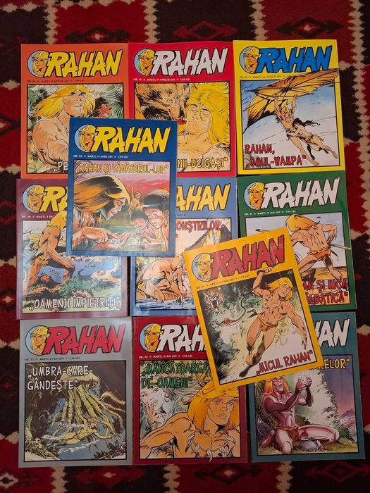COLECȚIE COMPLETĂ RAHAN  (56 de Numere) 2010
