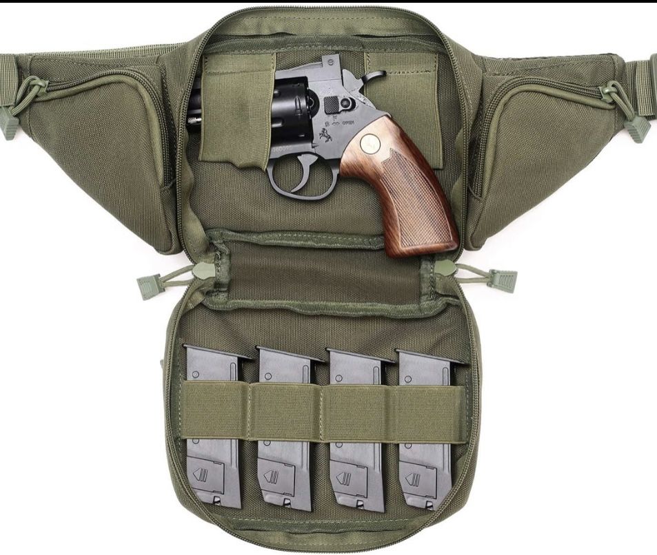 Airsoft тактическа чанта за оръжие през рамо или кръст военна лов