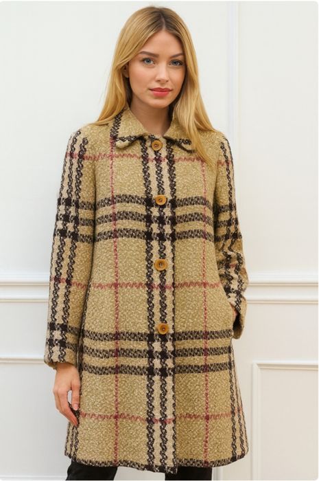 Palton Burberry alpaca