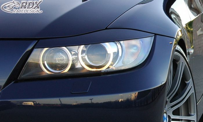 Pleoape Faruri BMW E90 E91 Negru lucios facelift nfl 2004-2012