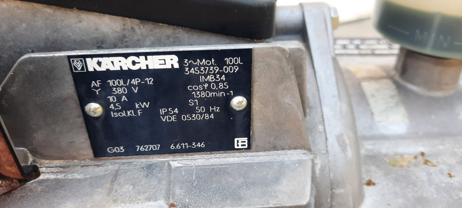 Водоструйка Karcher hd 890 180bat380v16l/min