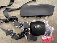 Toyota Hilux airbag volan / genunchi - set centuri de siguranta