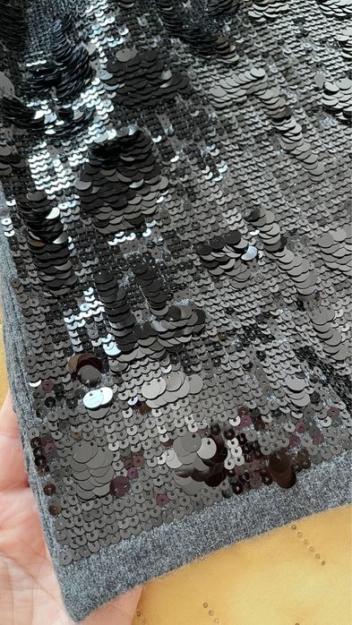 Zara Дамски красива рокля с пайети